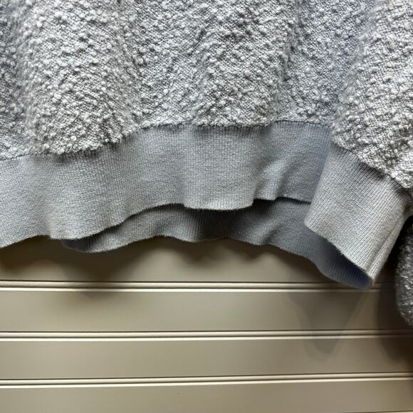 Free People Found My Friend V-neck Sweater Nubby Texture Oversized Size XS - Picture 6 of 12